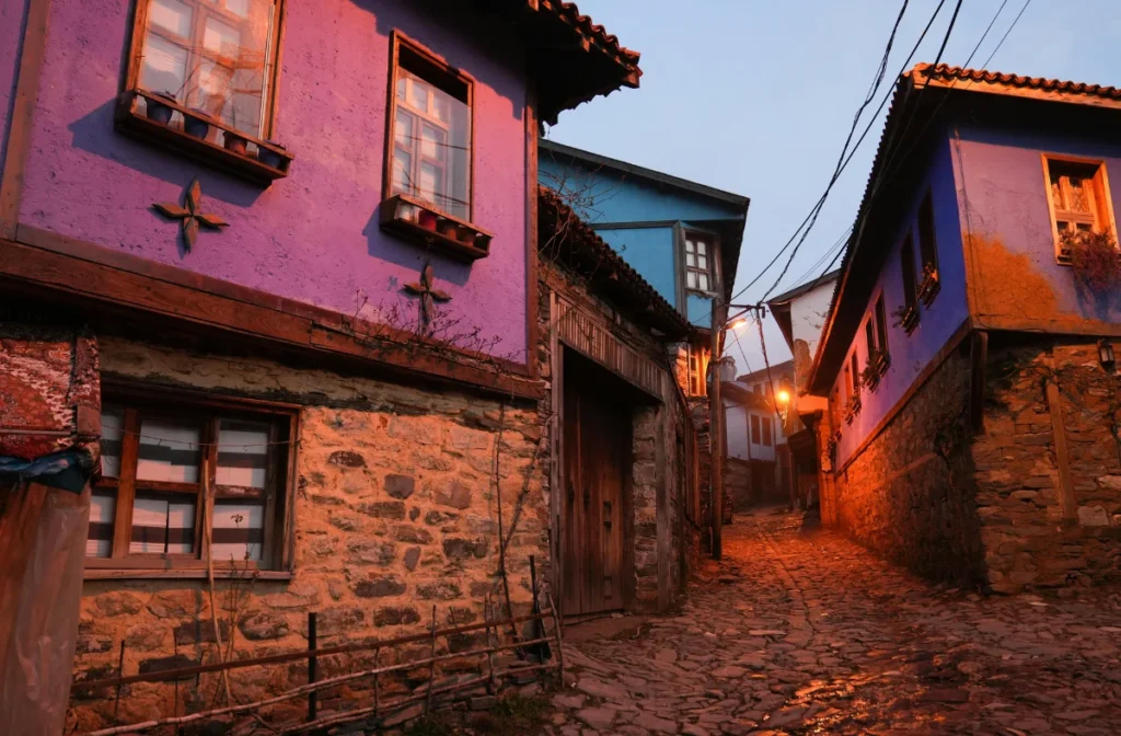 Cumalıkızık Köyü tarihi Osmanlı mimarisi ve Kızık boylarının izlerini taşıyan taş sokaklar